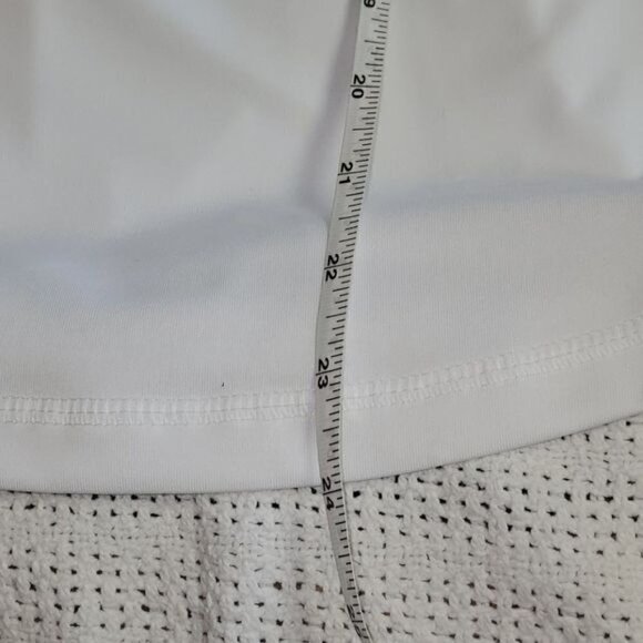Fila Sport SlimFit Wicking Mesh Vented Short Sleeve White Athletic Sz. XS Shirt - Picture 9 of 9